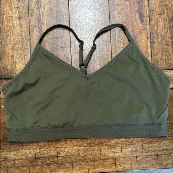 Athletic Works Olive Sports Bra - Picture 1 of 3